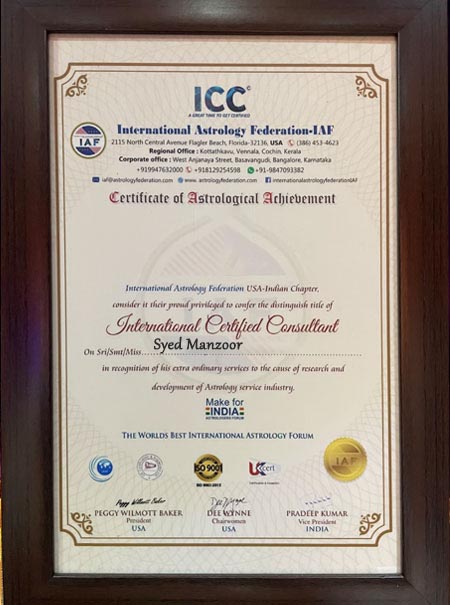 Award Winner Asteologer