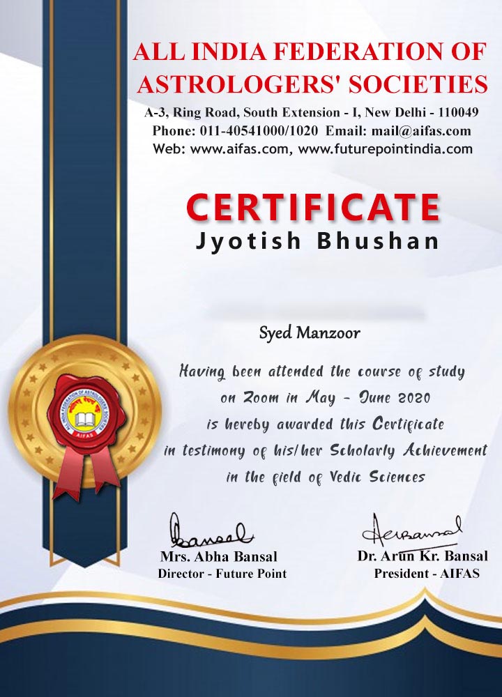 Award Winner Asteologer